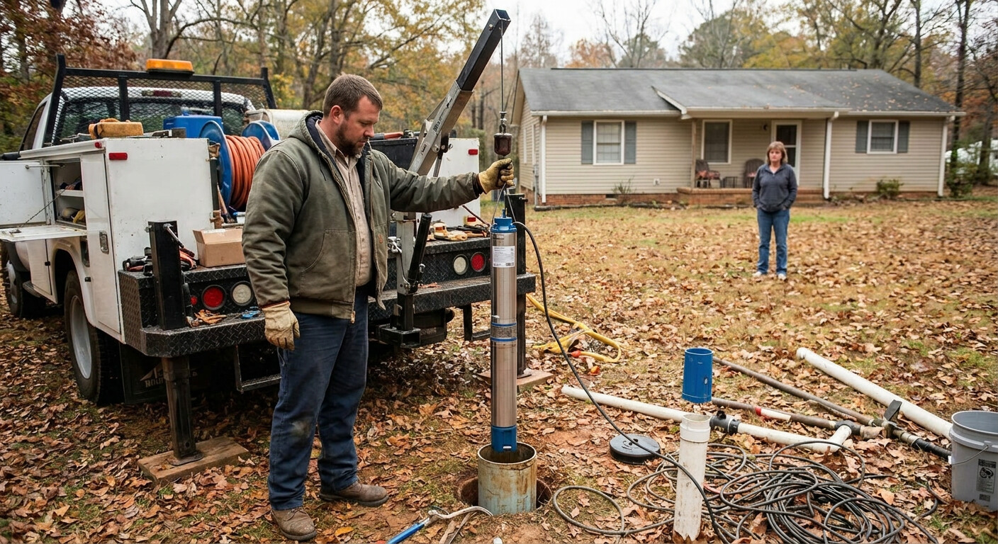 What Well Pump Replacement Typically Costs in Dawsonville